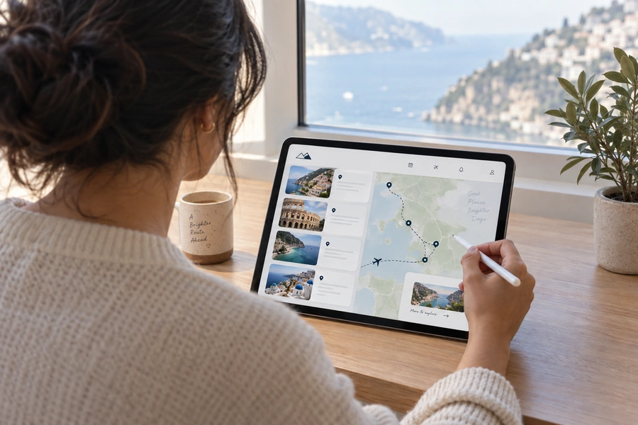digital travel planner